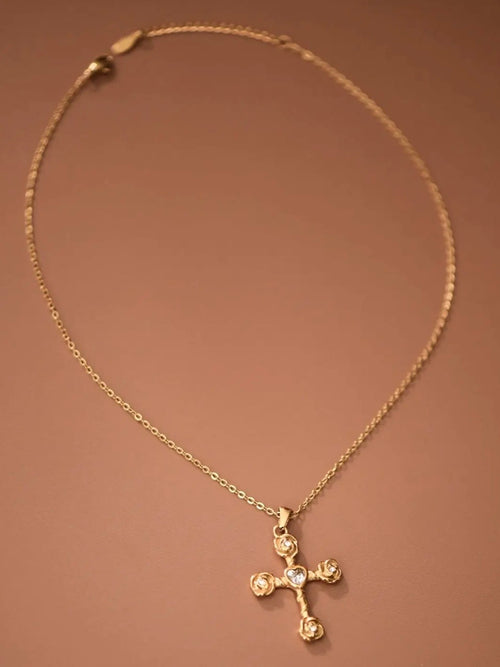 Statement Cross Necklace