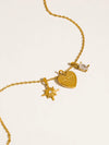 Gentilly MOM Heart Charm Necklace