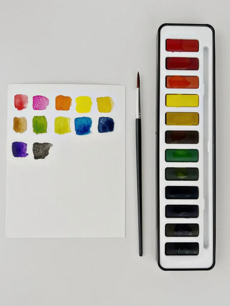 Watercolor Paint Set