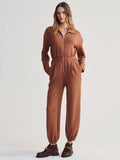 Jessie Jumpsuit in Argan Oil