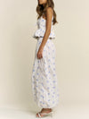 Claudia Embroidered Top in White