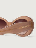 Bethnall Oval Sunglasses in Cocoa Taupe