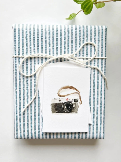 Vintage Camera Mini Enclosure Card