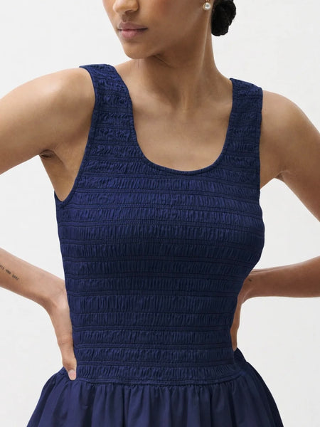 Ilona Mini Dress in Peacoat