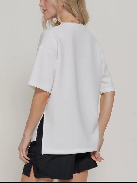 Ready, Freddy Scuba Tee in White