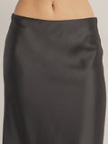 She's Cute Midi Skirt in Black