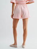 Tried & Trimmed Short Set in Pink