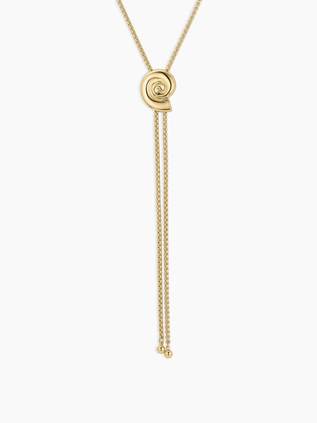 Nautilus Bolo Necklace