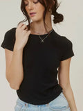 Basic Betty Tee in Black