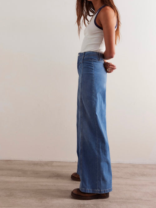 Libre Wide Leg Jean in Goodie Goodie