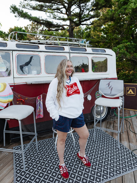 It's Lake Time Sweatshirt in Mineral