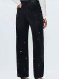 Hendrix High Rise Relaxed Jean in Glamour