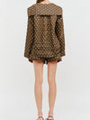 On The Spot Blouse in Brown