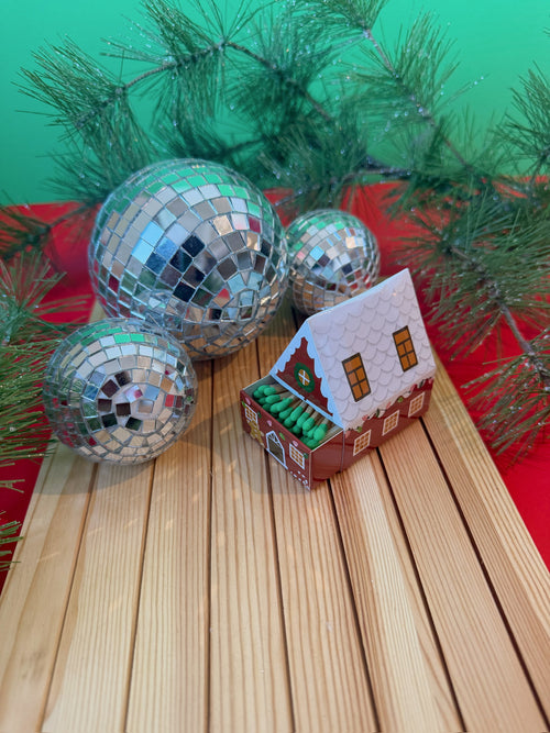 Holiday House Matchbox in Red