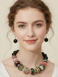 Having a Moment Beaded Necklace in Multi