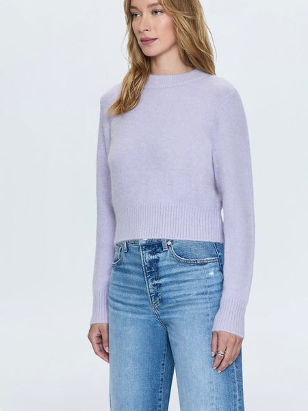 Sara Sweater in Heather Wisteria