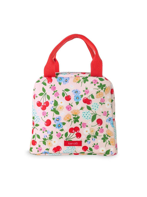 Lunch Tote in Flowers & Fruit