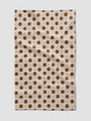 Artisanal Floral Cream Tea Towel