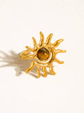 Hawthorne Tiger Eye Sun Ring