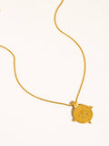 Béryl Medallion Pendant Necklace