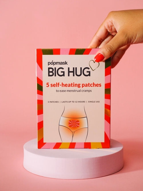 Big Hug Self Heating Cramp Relief Patches 5pk