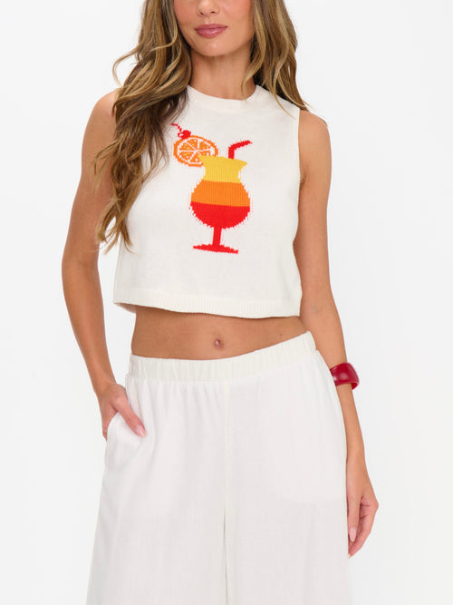 Milo Tank in Cocktail Graphic Knit
