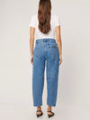 Jane Barrel Jeans in River Blue