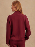 Betsy Sweat in New Maroon