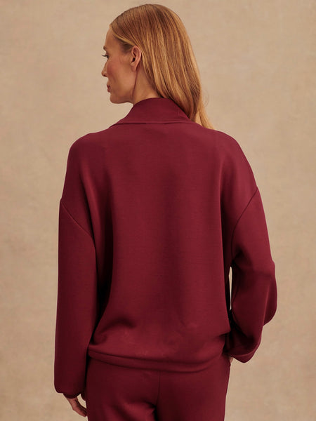 Betsy Sweat in New Maroon