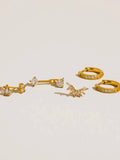 Novae CZ Mixed Earring Set