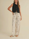Daisy Loves Linen Pant in Oatmeal