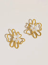Roseline Petal Earrings