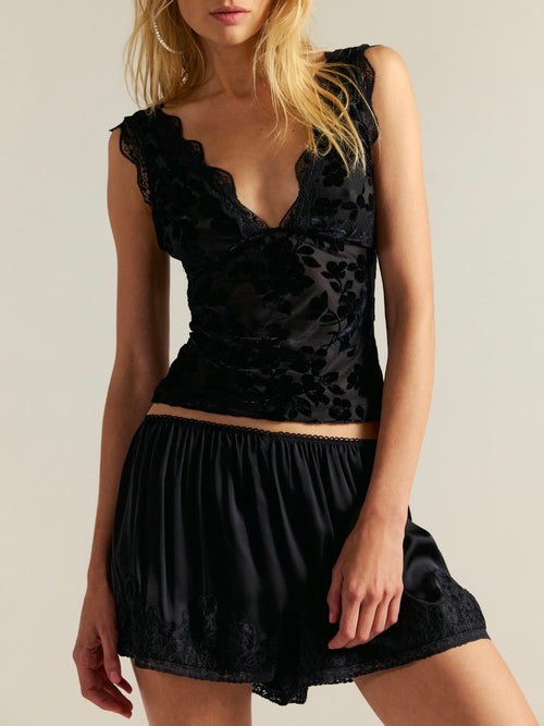 Loved You First Cami in Black
