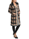 Marilyn Cardigan in Camel & Black