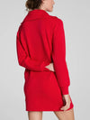 AirEssentials Half Zip Dress in Spanx Red