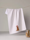 Merry Doodle Tea Towel