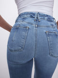 Soft Tech Good Legs Straight Jeans in Indigo514