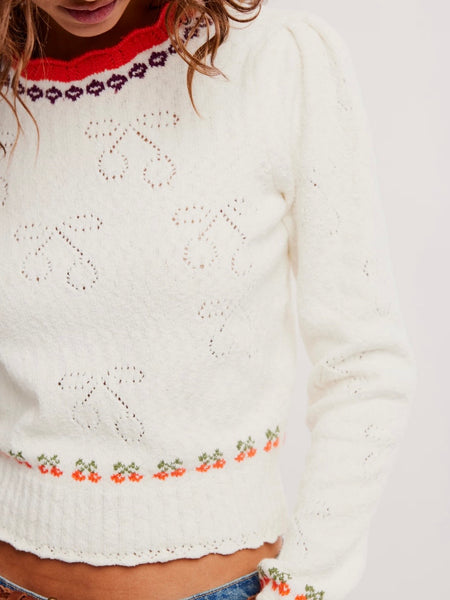 Tilly Pullover in Coconut Milk Combo