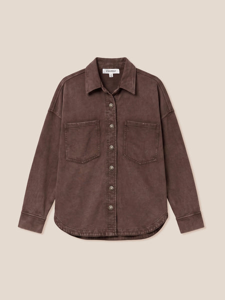 All Day Knit Jacket in Dark Chocolate