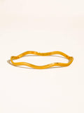 Kennedy Sculptural Wave Bangle