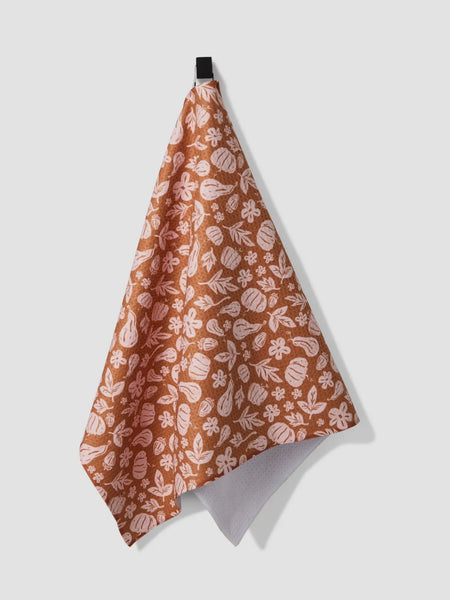 Farm Harvesting Tea Towel
