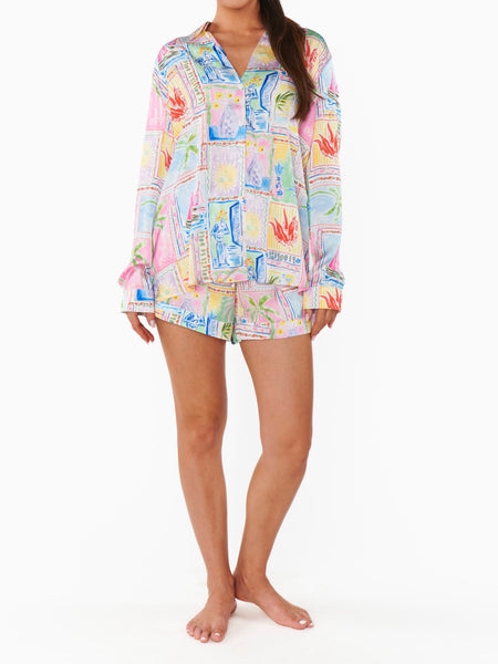 Sunlight Midi Skirt in Summer Soleil Sequins