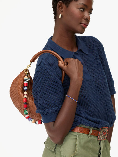 Enamel Sardine Bracelet in Cobalt