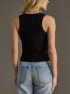 Support Live Music Tank in Black