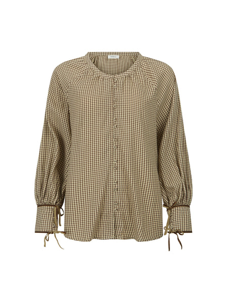 Garden Gate Blouse in Gingham