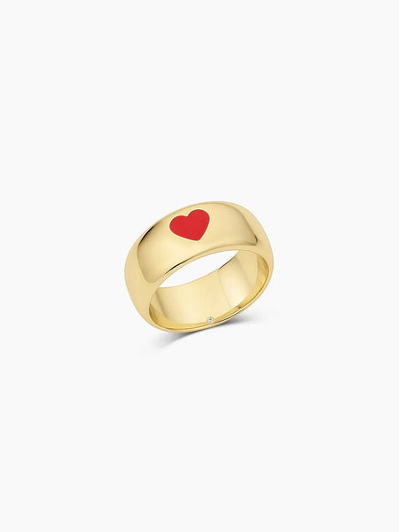 Amour Helium Heart Statement Ring