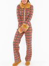 Zermatt Sweater Pants in Valley Houndstooth Knit