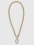 Cora Baroque Pearl Chain Necklace