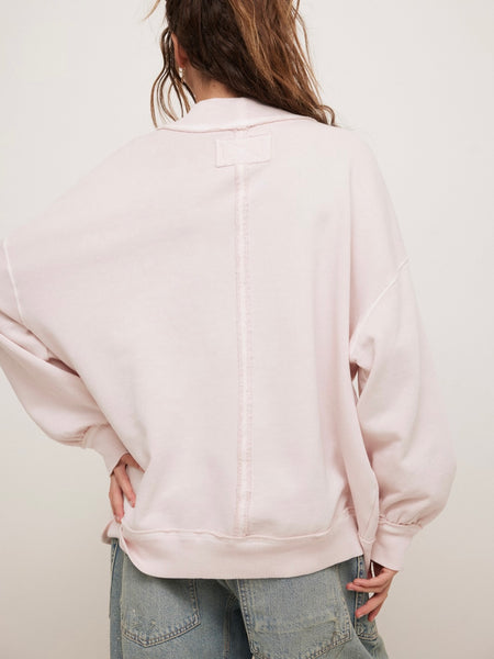 Palm Springs Pullover in Mauve Chalk