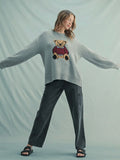 Mr. Bear Sweater in Grey